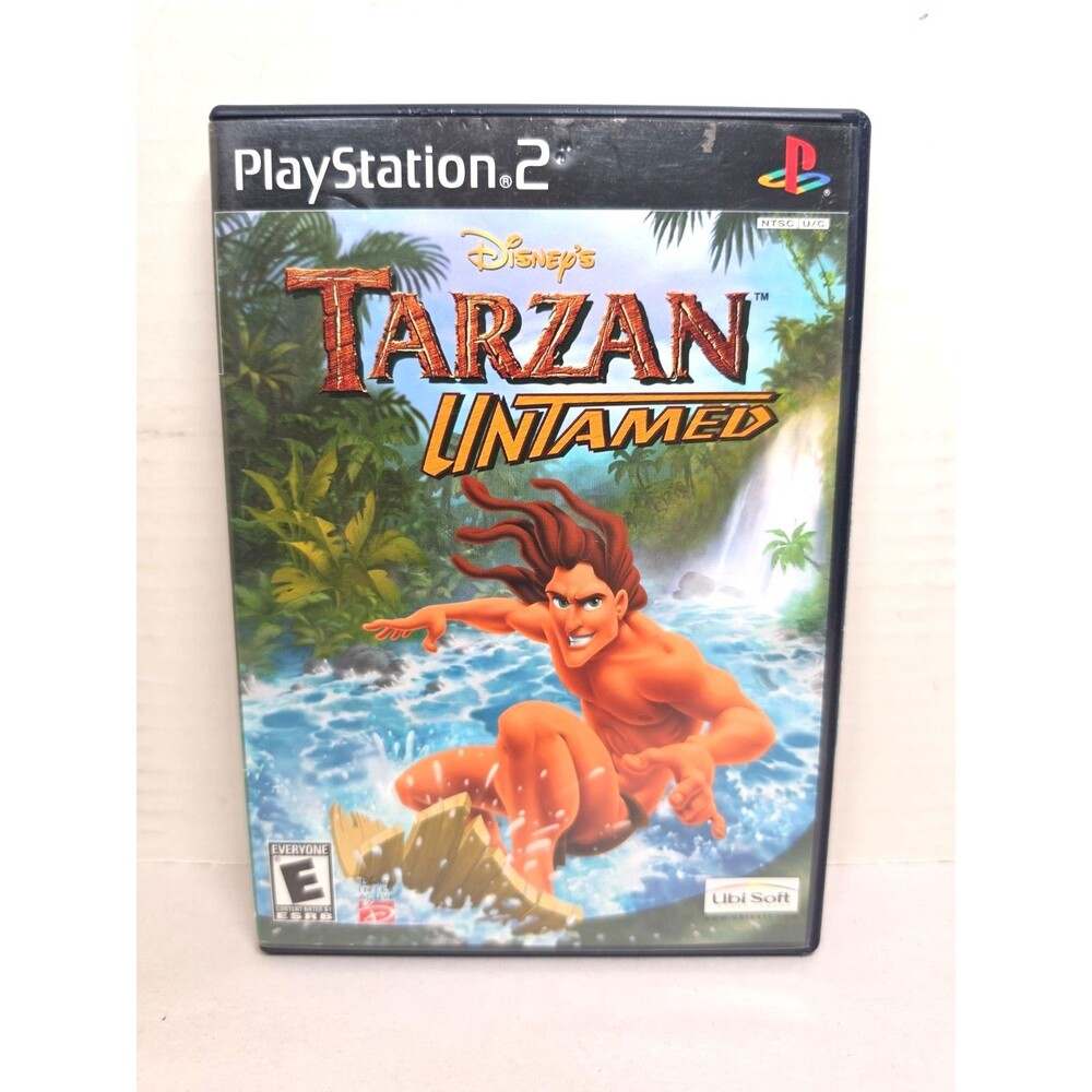 Disneys Tarzan Untamed (2001 Sony Playstation 2) Complete In Box PS2